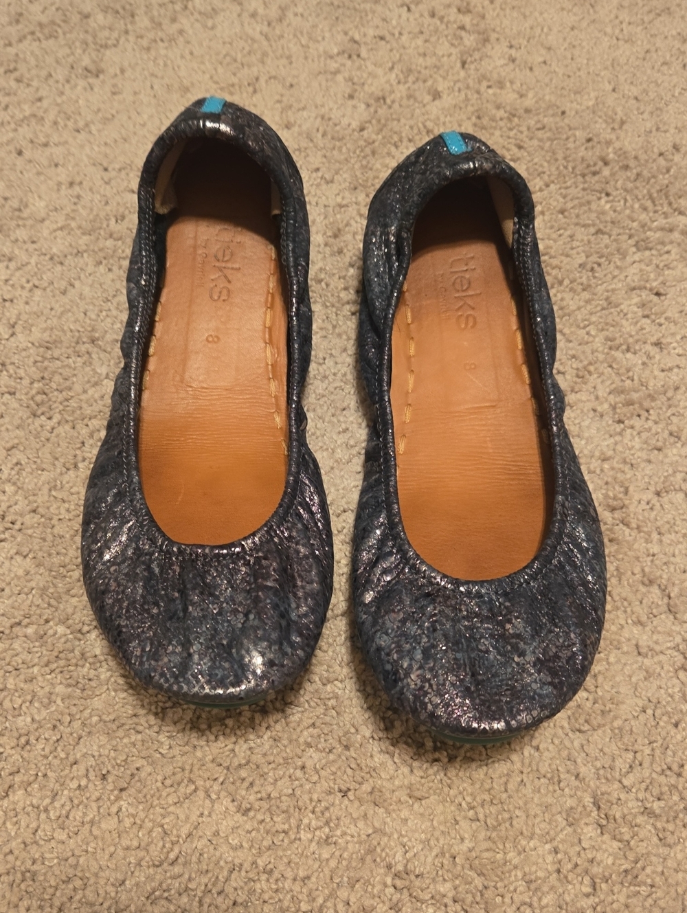 Tieks Drago Metallic Leather Ballet Flats